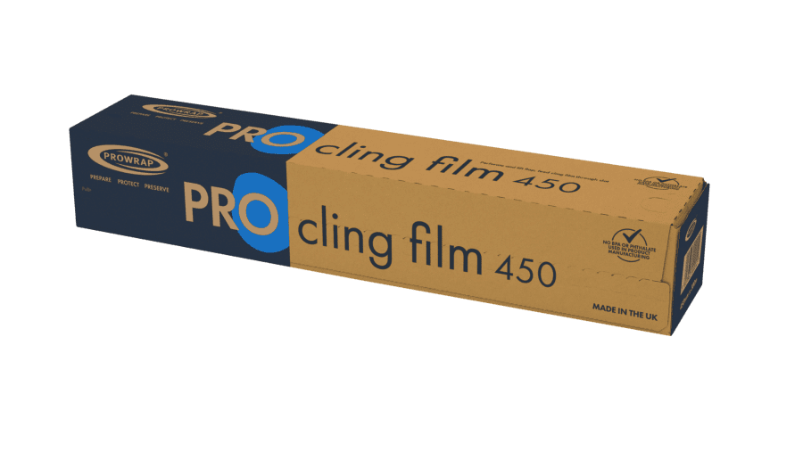 BOÎTE DE COUPE-FILM ALIMENTAIRE PROFESSIONNEL PROWRAP 450 MM X 300 M