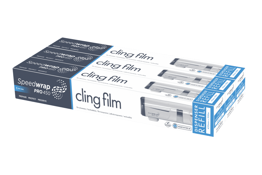 RECHARGES POUR DISTRIBUTEUR DE FILM ALIMENTAIRE SPEEDWRAP PRO 450 MM X 300 M