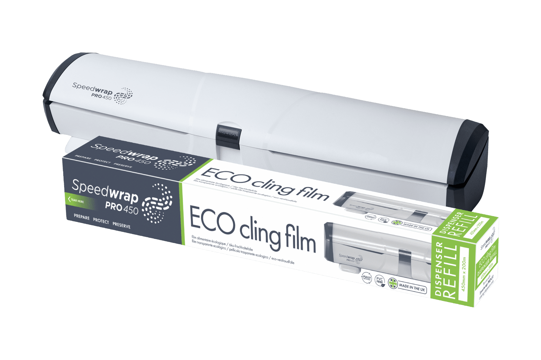 450 Dispenser and Eco Cling Refill