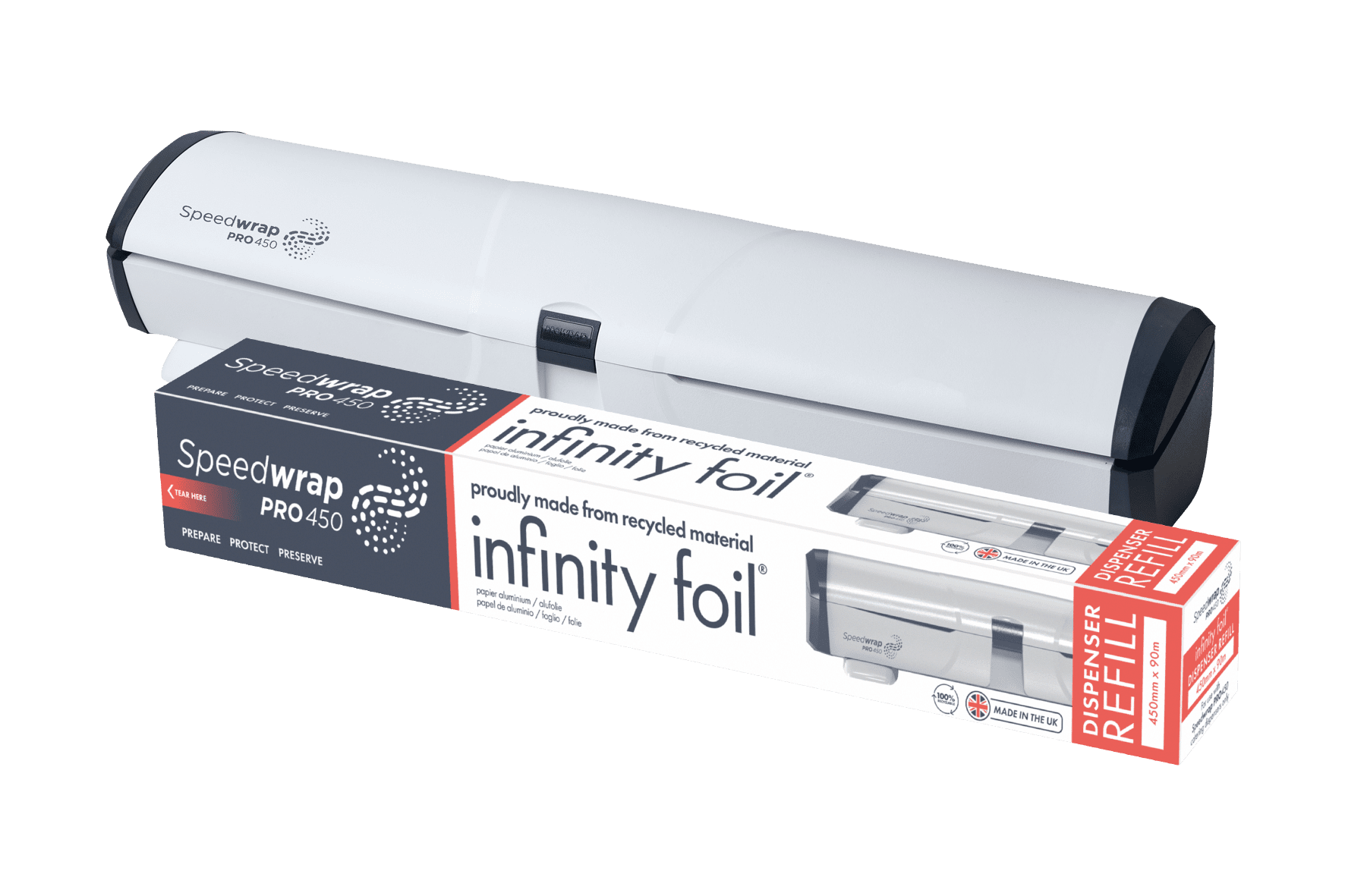 450 Dispenser and Foil Refill