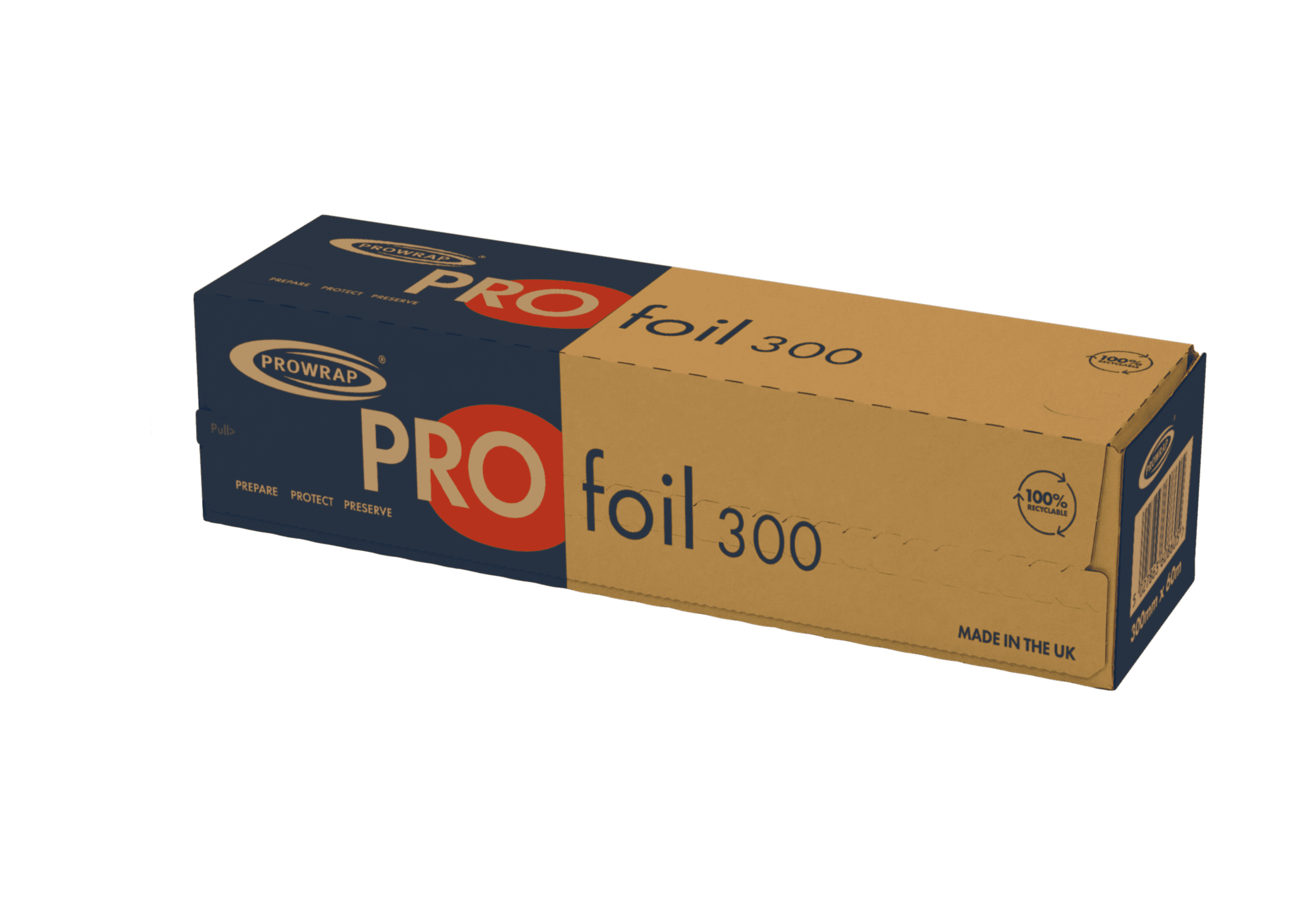 JR306010U - PROWRAP 300MM X 60M FOIL CUTTERBOX